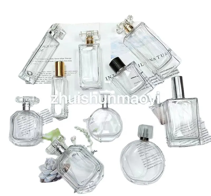 Bouteilles de parfum de 50ml Vaporisateur de parfum Vente en gros en usine