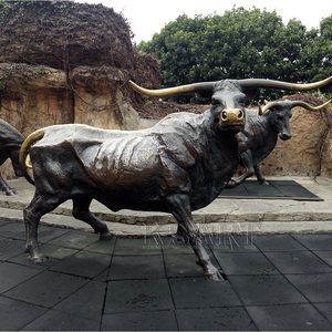 Hiện đại Bronze hand-Cast điêu khắc ngoài trời Hoang Dã <span class=keywords><strong>OX</strong></span> Bull cho Plaza trang trí bền vật liệu kim loại - Product Image 6