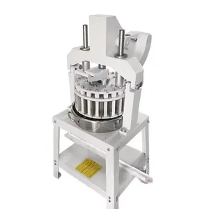tischplatte manueller teigzerlegungsmaschine bäckerei brotmaschine 36 teile teigschnittmaschine