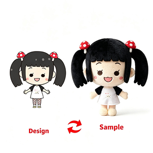 Fabricante de Peluches con MOQ Bajo, Muñeco de Peluche Personalizado de Dibujos Animados y <span class=keywords><strong>Anime</strong></span> con Relleno de Algodón PP, Diseño de Logotipo, Crea el Tuyo Propio - Product Image 2
