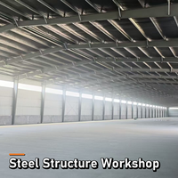 Structure en acier moderne personnalisable de 200 m2, entrepôt, bâtiment industriel en métal, kit pré-conçu pour atelier et cuisine