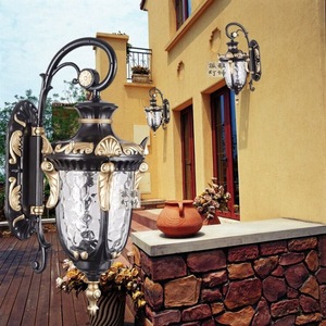 Outdoor Wall Mounted Aluminum Alloy <b>LED</b> Lamp Tempered Glass <b>Diffuser</b> 3500K Warm White Light Waterproof 10-Year Warranty Garden - Product Image 2