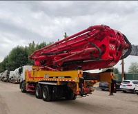 Camion pompe à béton Sany SYM 6x4 remis à neuf, prêt à l'emploi, 2017, diesel, 265-300 kW, portée verticale 37-48 m, productivité 120-140 m/h