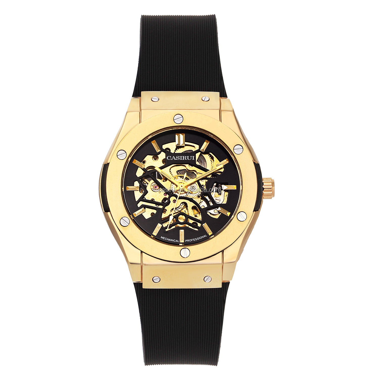 Gold Winner Watch Luxury Mechanical Wristwatches for Men