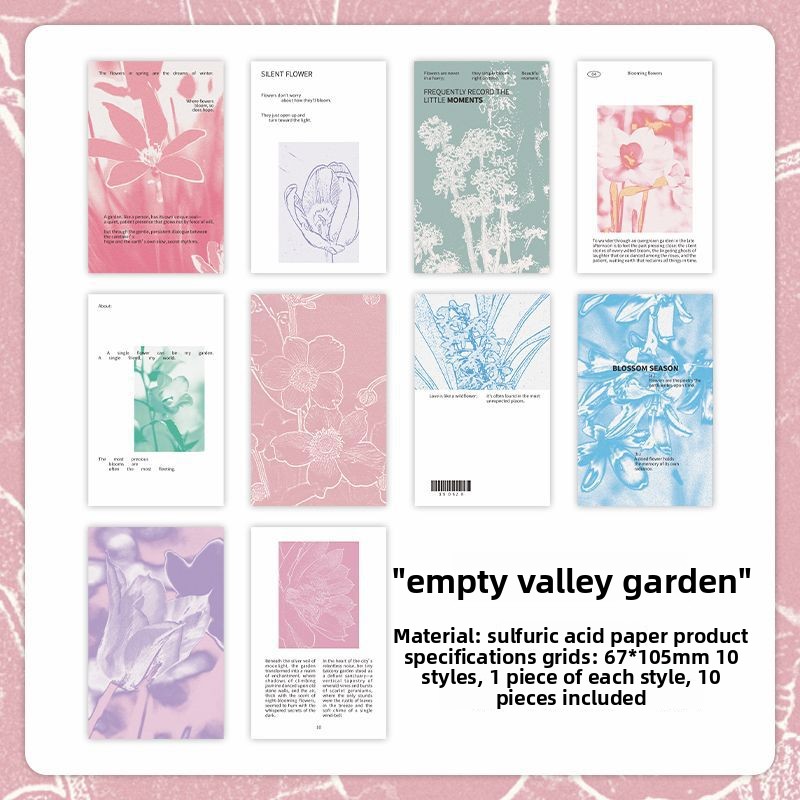 B Giardino nella valle vuota-bianco