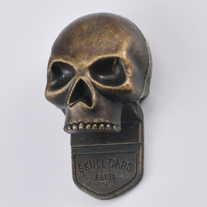 Skull Cars Skull Handle Zinc Alloy Cabinet Hardware Antique Bronze <b>Industrial</b> Design - Product Image 1