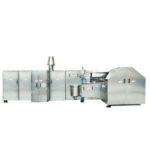 Ligne de production de gaufres à la crème glacée, de gaufres Stroopwafel et de rouleaux d'œufs, machine à fabriquer des cornets de crème glacée - Product Image 4