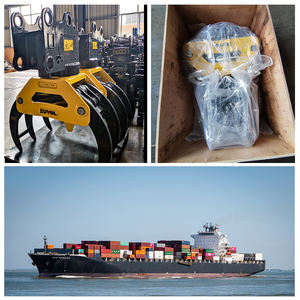 Accesorio para Excavadora XUVOL OEM/ODM de 3-10 Toneladas, Máquina Rotatoria para Cortar Bambú, Corte Máximo de 220 mm, Cortadora de Árboles - Product Image 5