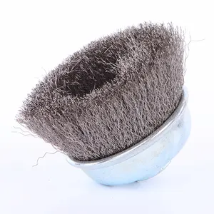 Brass 3/4/5 Inch Twist Wire Brush Material Wire Cup Brush for Grinder Paint Brush Bristle Painting Car Wheels Cleaning 100pcs