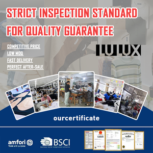 Tùy chỉnh ODM retro màu xanh ánh sáng lung linh cao eo khiêm tốn hip hop thẳng rộng chân của phụ nữ jeans - Product Image 5