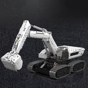 MOULD <span class=keywords><strong>KING</strong></span>-Pelle hydraulique de science-fiction pour enfant, kit de construction technique motorisé, camion, 17079 pièces - Product Image 3