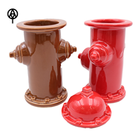 Mug Tiki en céramique et porcelaine, design hydrant de rue, compatible lave-vaisselle et micro-ondes, couleurs et logo personnalisables pour bar, restaurant, plage, luau