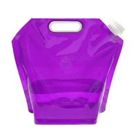 Sachet Doypack personnalisé 2L 3L 5L avec bec verseur et buse d'aspiration pour lessive, impression par gravure
