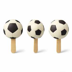 Glace en forme de ballon de football 3D Coupe du <span class=keywords><strong>Monde</strong></span>, saveur biscuit au lait, emballée individuellement et en sachet, dessert fantaisie - Product Image 3