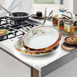 メラミンメキシコ食器卸売カスタムプリント壊れないラウンド - Product Image 4