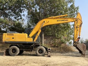 Excavadora de cadenas Hyundai 215-7 fabricada en Corea del Sur en venta, excavadora Hyundai Super Robex 215-7 a bajo precio - Product Image 3