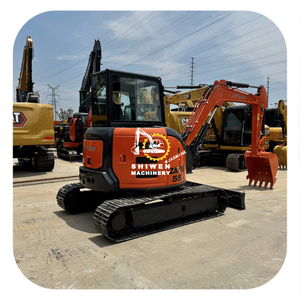 Excavadora Hitachi zx55 con Cuchilla Topadora, Motor Yanmar EDM-4TNV88, Miniexcavadora de 5.5 Toneladas, Marca Japonesa zx33 zx50 zx60 zx65 - Product Image 1