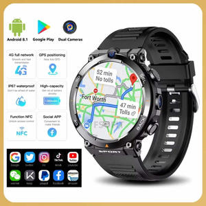 Reloj inteligente H10 Montre Connecte con tarjeta SIM 4G, cámara GPS, deporte, Oraimo Ultra, relojes de negocios para <span class=keywords><strong>Android</strong></span>, reloj inteligente de moda - Product Image 4