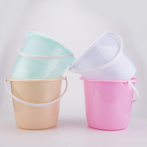 Sell Well New Type Buckets Wholesale Water Storage Bucket Plastic Bucket With Handle