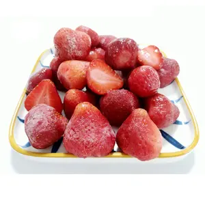 IQF स्ट्रॉबेरी बॉक्स ऑनलाइन जमे हुए फल और सब्जियां आपूर्तिकर्ता ब्रांड WXHT शीघ्र डिलीवरी और मुफ्त नमूना
