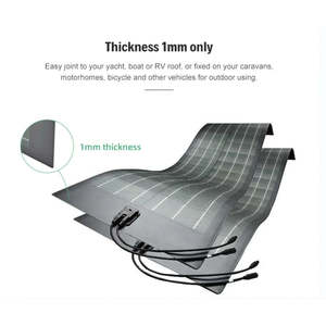 Paneles Solares Flexibles Enrollables de Película Delgada de Silicio Amorfo Impermeables al por Mayor de 50W-560W - Product Image 4