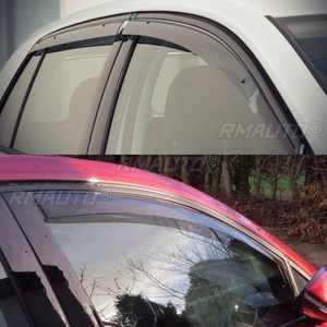 4 déflecteurs de vent teintés pour vitres de voiture, pare-pluie et pare-soleil pour VW Golf 7ème génération MK7 MK7.5 2013 2014 2015-2020 - Product Image 3