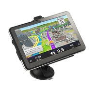 Sistema de Navegación GPS Satelital para Tablero de Camión, 256 MB y 16 GB, Sistema de Navegación GPS Global Portátil de 7 Pulgadas con Actualizaciones de Mapas de Toda la UE