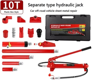 Herramienta Multifuncional de Elevación de Carrocería de Vehículos de Acero Inoxidable de 10 Toneladas para Reparación Automotriz, Modelo CHJ-01 - Product Image 3