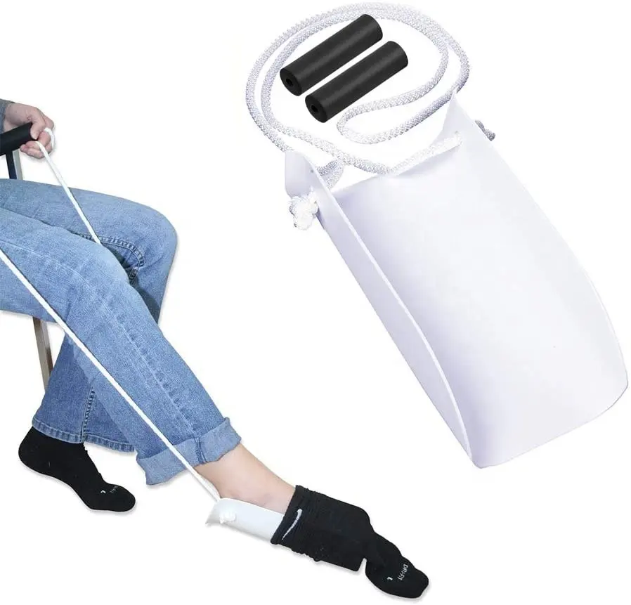 2021 wholesale Sock Slider Easy on Easy Off Sock Assist Sock Helper Assistive Dressing Helper