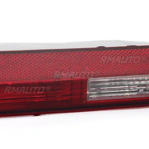 Pour Audi Q7 2016-2020 Version US/UE, feu arrière de pare-chocs LED, clignotant, feu stop, 4 ampoules, réflecteur arrière inférieur - Product Image 6