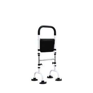 Bedside Handrail For Elderly Height Adjustable With Suction <b>Cup</b> Installation <b>Large</b> Size 93cm Length Safety Rail Assistive Device - Product Image 2