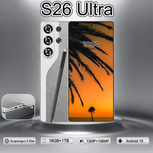 S26 Ultra 7.3 英寸 5G 智能手机 16GB+1TB Android 15 西班牙语 英语 108MP 后置高清屏幕 十核 Snapdragon 800 系列 100W - Product Image 2
