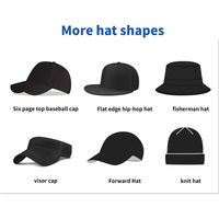 Gorra de Béisbol Deportiva Unisex Cómoda de 6 Piezas al por Mayor, Bordado 3D, Estilo Deportivo para Uso Diario al Aire Libre