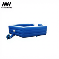 Barrière de sécurité gonflable en PVC de haute qualité pour enfants, clôture de jeu de jardin, barrière anti-choc pour aire de jeux, motif de dessin animé personnalisé