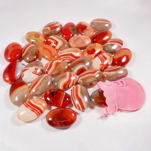 HY Cristal Naturel Forme Ovale <span class=keywords><strong>Pierre</strong></span> À Rouler Cornaline Maison Aquarium Décoration Thème Original Figurine Polie - Product Image 5