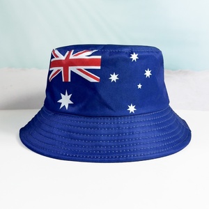 Custom Many Country USA Mexico Brazil Flag Print Denim Casual Travel Bucket <strong>Hat</strong> National Team Fan World Fisherman - Product Image 4