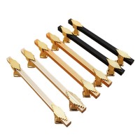 Plastique Bronze Européen Jaladores Porte Accessoires 96mm Tiroir Armoire Poignée Meubles Armoire Boutons