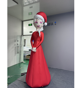 Tùy Chỉnh Elsa Công Chúa <span class=keywords><strong>Inflatable</strong></span> Bóng Ngoài Trời Khổng Lồ Quảng Cáo Không Khí Vũ Công Các Sự Kiện Tầm nhìn Cao Không Thấm Nước Windproof UV - Product Image 2