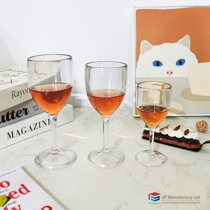 <span class=keywords><strong>Incassable</strong></span> clair réutilisable en <span class=keywords><strong>plastique</strong></span> gobelet <span class=keywords><strong>verre</strong></span> à vin trois tailles tasse à boire tasses de dégustation de vin pour fête camping bar - Product Image 4