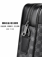 Sac rigide en cuir PU de luxe OEM/ODM pour hommes - Porte-documents pour ordinateur portable 14 pouces avec serrure à code, porte-documents portable pour affaires