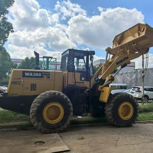 Cargadora Frontal Mediana Usada Komatsu WA380, Cargadora de Ruedas para Construcción de Carreteras, Cargadora Komatsu WA380 de Segunda Mano a Precio de Fábrica - Product Image 2