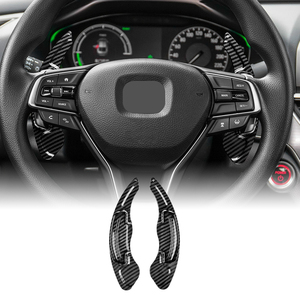 Nuovi Accessori Leve Cambio al Volante in ABS Effetto Carbonio per Honda Accord Sibo Rui Odyssey Urv CRV <span class=keywords><strong>Acura</strong></span> CDX MDX <span class=keywords><strong>ILX</strong></span> - Product Image 2