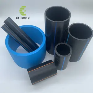 DN200-DN1200 ท่อขุดลอกพลาสติก HDPE พร้อมหน้าแปลน PE100