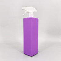 Bouteille en plastique HDPE 1 litre de savon liquide de soins personnels emballage de lavage des mains distributeur de pompe de lotion conteneur bouteilles vides en PE