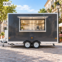 Remorque alimentaire Etodevice 13,12 pieds avec véranda pour barbecue, entièrement équipée, pour l'Australie