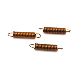 Fabricant de ressorts Ressort de tension BeCu en cuivre personnalisé OEM avec crochet Ressort d'extension d'antenne en cuivre béryllium - Product Image 3