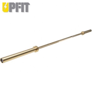 Barra de pesas de aleación de titanio para hombre, 20kg, levantamiento de pesas, cromo duro, entrenamiento de fuerza, competición - Product Image 2