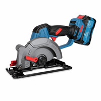 Scie circulaire sans fil MAXTON MT8150 20V avec lame de 150 mm pour la découpe industrielle et le bricolage de carreaux/briques