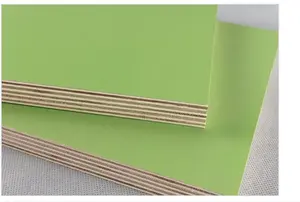 Melamine Plywood Made In China Coloured Faced Plywood Waterproof 18mm Sheet Melamine Mdf Board