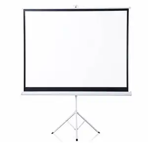 84 "x 84" xyscreen bền dễ dàng kéo lắp ráp hệ thống xách tay màn hình máy chiếu Tripod đứng